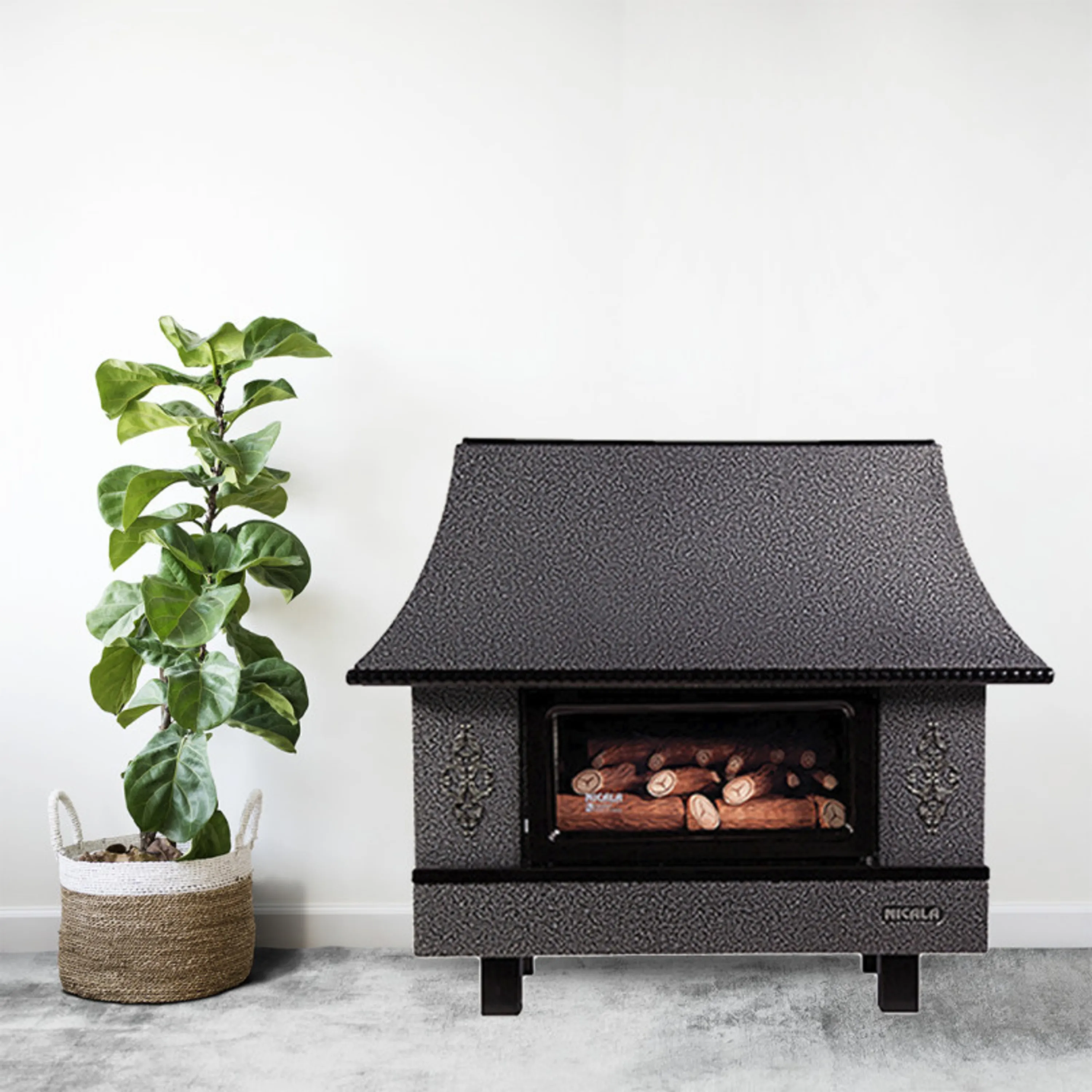 بخاری گازی شومینه ای نیک کالا مدل ثمین MC25 بخاری گازی شومینه ای نیک کالا مدل ثمین MC25